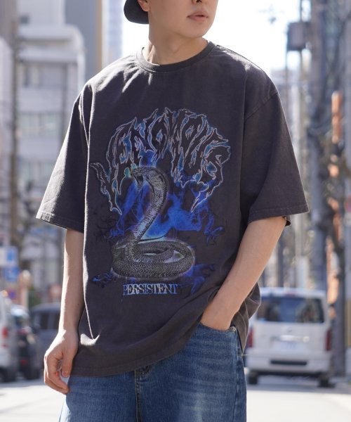 1111clothing(ワンフォークロージング)/バンドT メンズ ヴィンテージ風 Tシャツ レディース グラフィック プリント ストーンウォッシュ バンT ロックT パンクT 半袖 トップス 半袖Tシャツ/img21