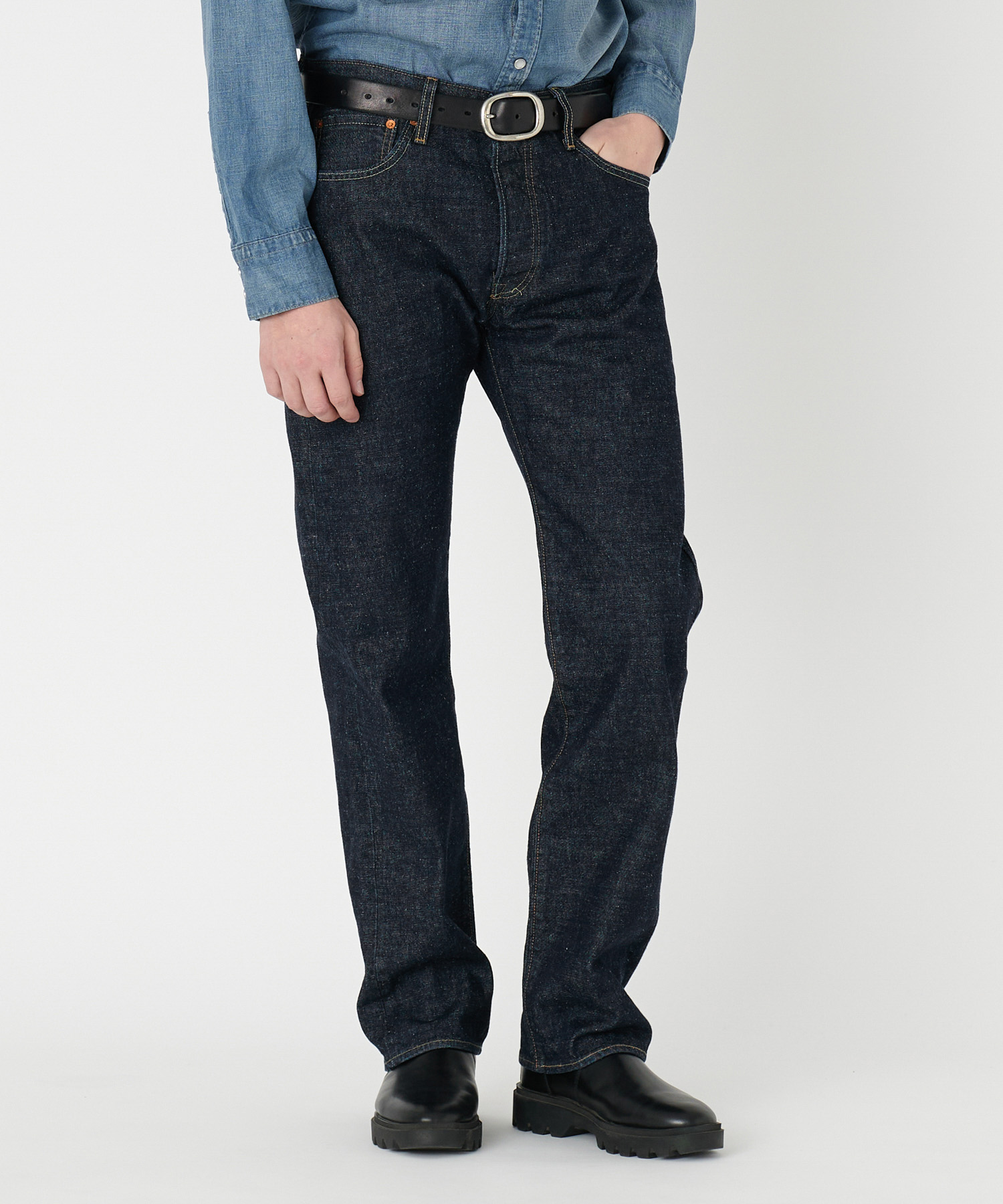 リーバイス/Levi's 501 ストレートジーンズ リンス SELVEDGE(505309258