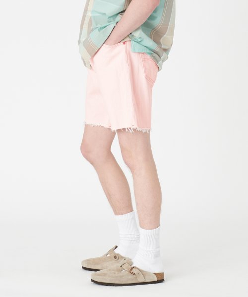 LEVI’S OUTLET(リーバイスアウトレット)/リーバイス/Levi's デニムショーツ 501(R) 93's SHORTS ピンク PINK HUES SHORT/img01