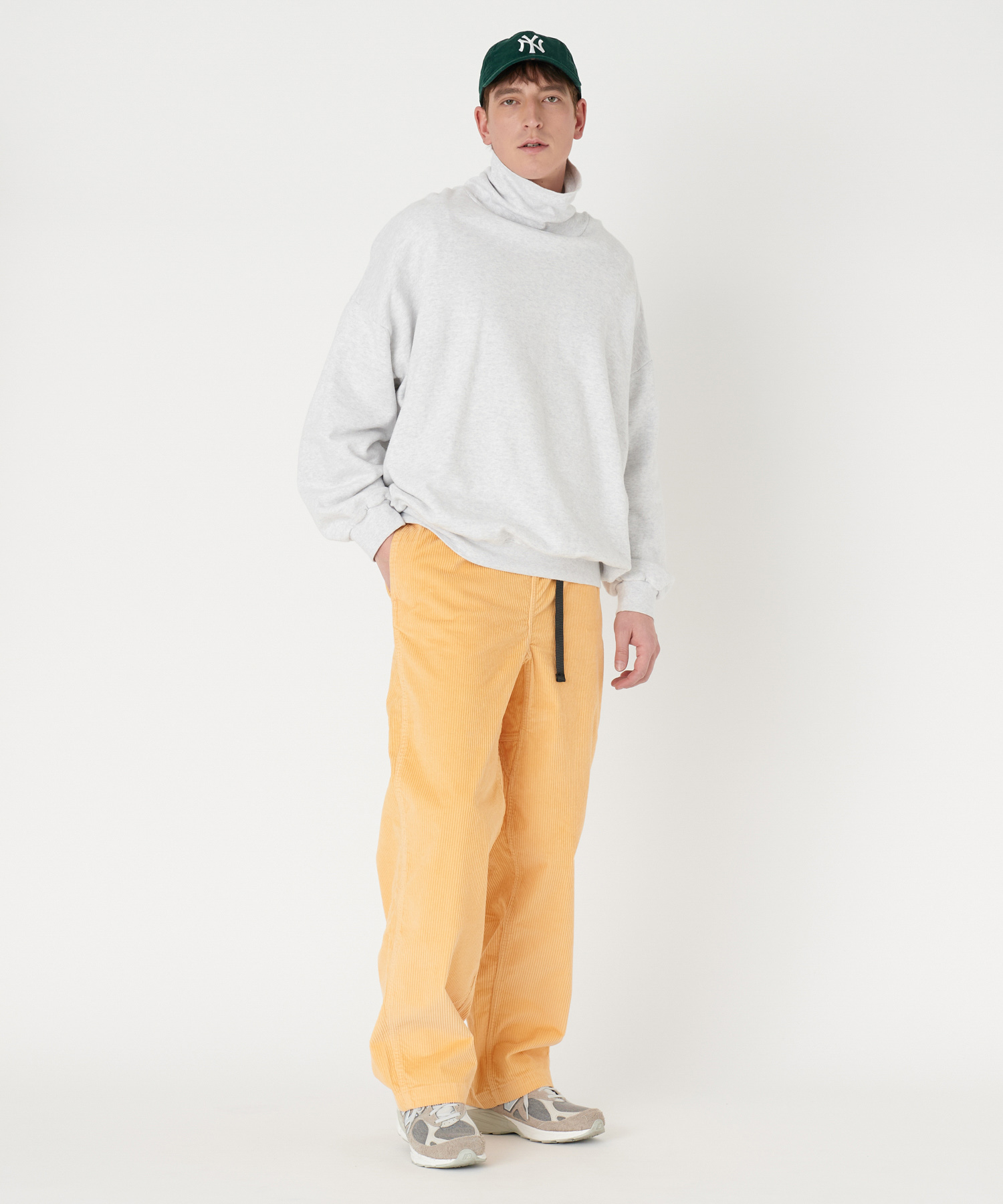 リーバイス/Levi's コーデュロイパンツ ルーズ イエロー SKATE QUICK RELEASE PANT APRICOT CREAM