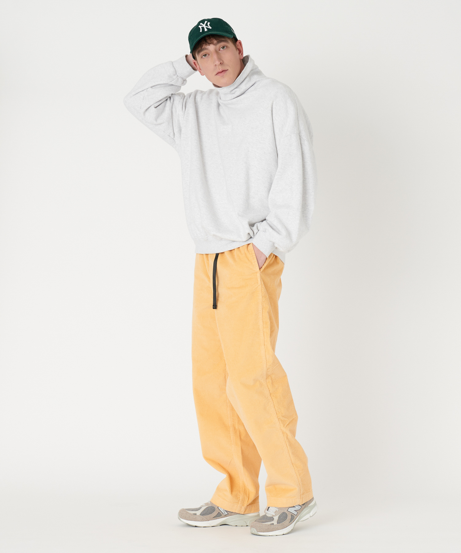 リーバイス/Levi's コーデュロイパンツ ルーズ イエロー SKATE QUICK RELEASE PANT APRICOT CREAM