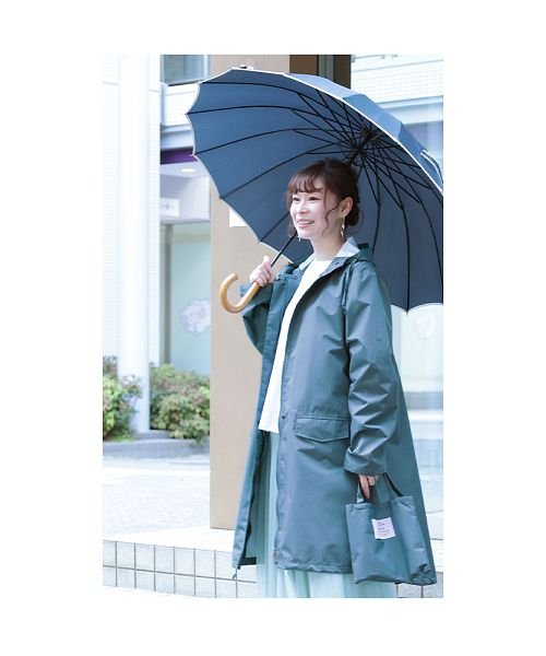 Sawa a la mode(サワアラモード)/雨でも楽しい収納バッグ付きレインコート/img10
