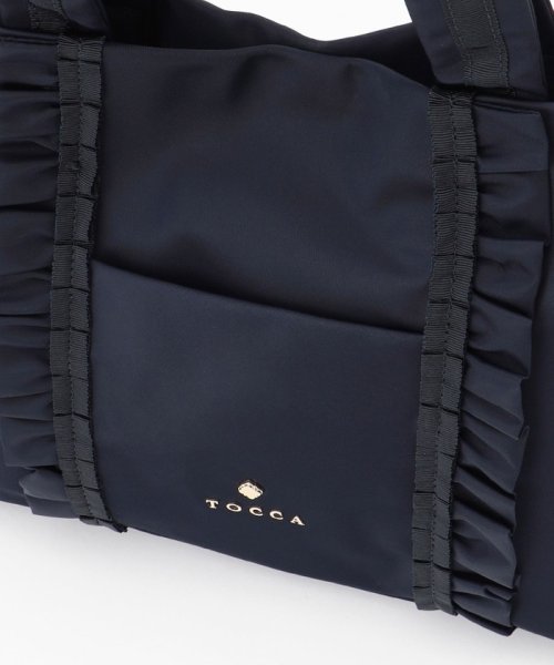 【撥水】FRILL A4 NYLONTOTE トートバッグ 