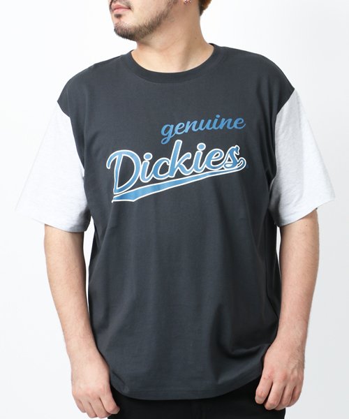 MARUKAWA(大きいサイズのマルカワ)/【Genuine Dickies】ジェニュインディッキーズ 大きいサイズ[2L 3L 4L 5L] カレッジプリント半袖Tシャツ ロゴプリント 夏 カジュアル /img12