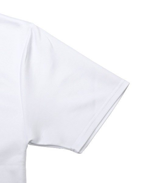 LUXSTYLE(ラグスタイル)/エンボスロゴ箔シート半袖Tシャツ/Tシャツ メンズ レディース 半袖 プリント ロゴ エンボス ホログラム オーロラ/img12