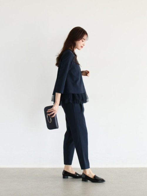 パールアクセントフォーマルスーツセットアップ cm