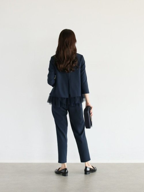 パールアクセントフォーマルスーツセットアップ cm