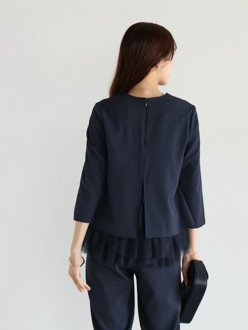 パールアクセントフォーマルスーツセットアップ cm