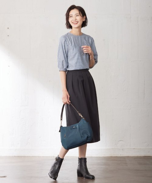 J.PRESS LADIES（LARGE SIZE）(J．プレス　レディス（大きいサイズ）)/【洗える】SOLO ECOタフタ タック スカート/img11