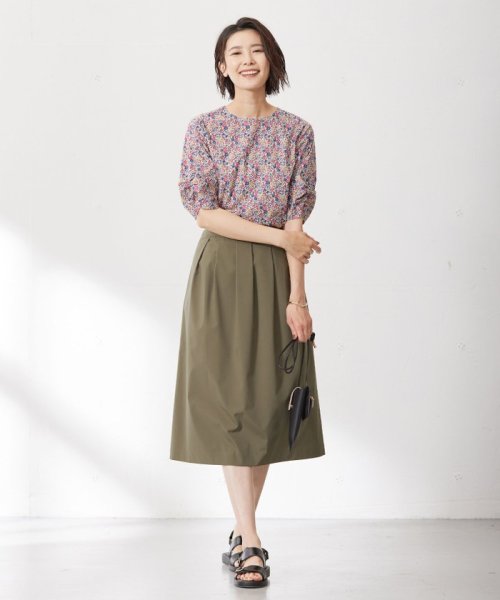 J.PRESS LADIES（LARGE SIZE）(J．プレス　レディス（大きいサイズ）)/【洗える】SOLO ECOタフタ タック スカート/img13