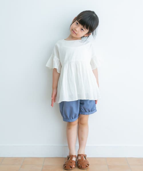 URBAN RESEARCH DOORS（Kids）(アーバンリサーチドアーズ（キッズ）)/『親子リンク』コットンボイルフリルブラウス(KIDS)/img06