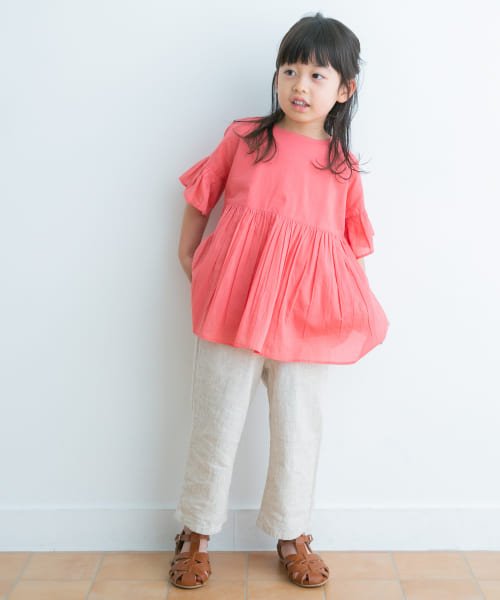 URBAN RESEARCH DOORS（Kids）(アーバンリサーチドアーズ（キッズ）)/『親子リンク』コットンボイルフリルブラウス(KIDS)/img12