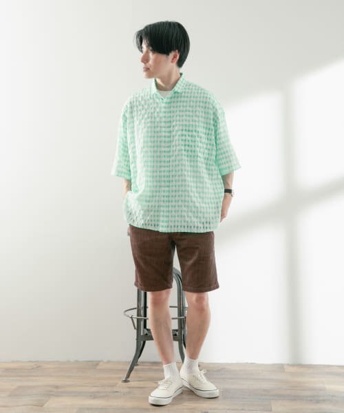 ITEMS URBANRESEARCH(アイテムズアーバンリサーチ（メンズ）)/サマーコーデュロイ クライミングショーツ/img15