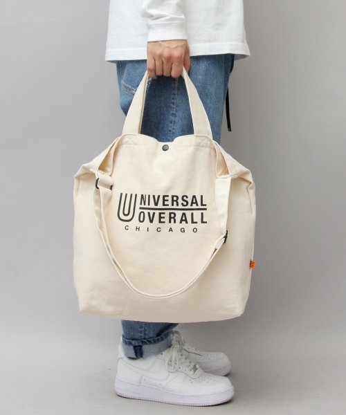 UNIVERSAL OVERALL(ユニバーサルオーバーオール)/ユニバーサルオーバーオール 2WAY キャンバス ショルダートートバッグ トートバッグ ショルダーバッグ スーベニアコットン 通勤 通学 A4収納 学生 大人/img03