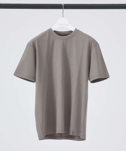 ABAHOUSE(ABAHOUSE)/【クルーネック】ストレッチ ポンチ 半袖Tシャツ/img13