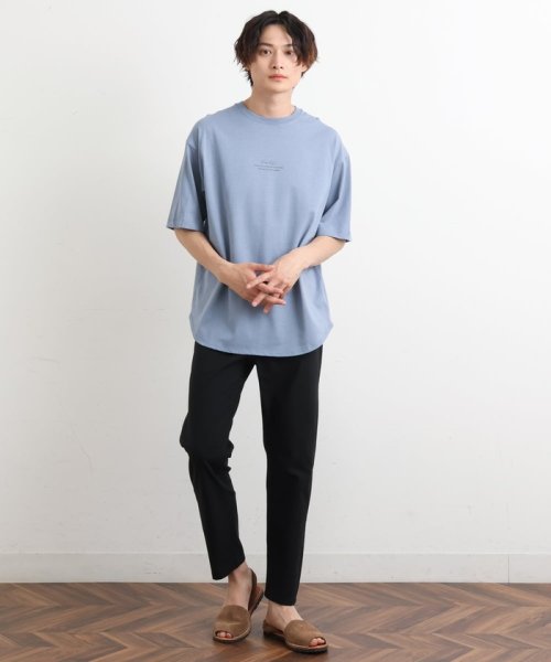 a.v.v (MEN)(アー・ヴェ・ヴェメンズ)/【フォトグラファーコラボ】シャインロングシルエットTシャツ/img04