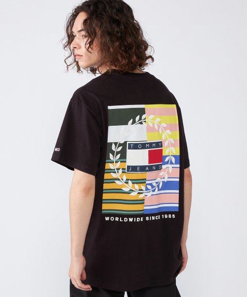 TOMMY JEANS(トミージーンズ)/リラックスフラッグクリスプラグジュアリーTシャツ/img02