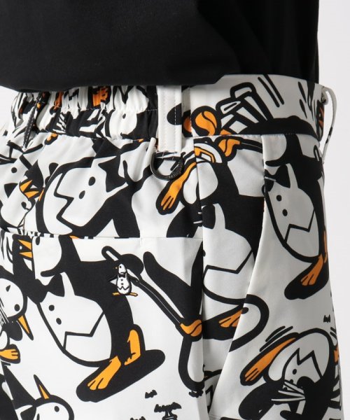 Munsingwear(マンシングウェア)/【ENVOY|3Colors Penguin Logo】ペンギン総柄プリントハーフパンツ/img04