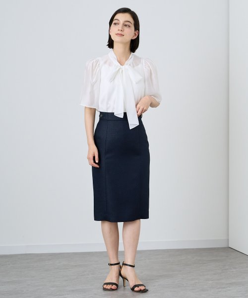 ANAYI(アナイ)/リネン調バスケットタイトスカート/img01