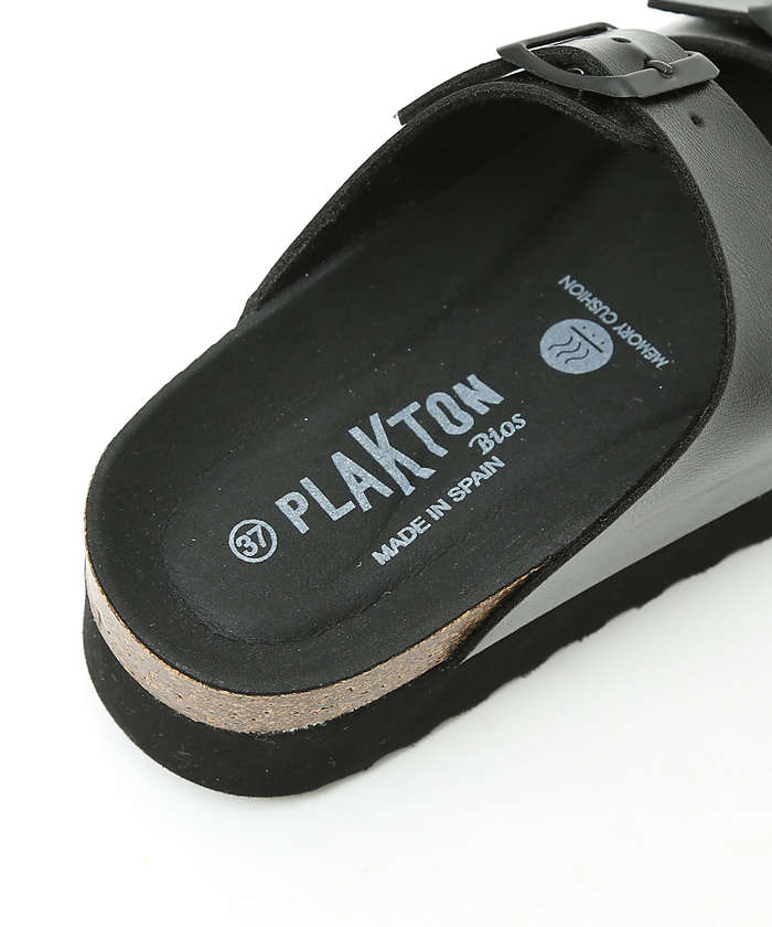 ○PLAKTON ダブルベルト厚底サンダル(505410186)｜阪急百貨店公式通販