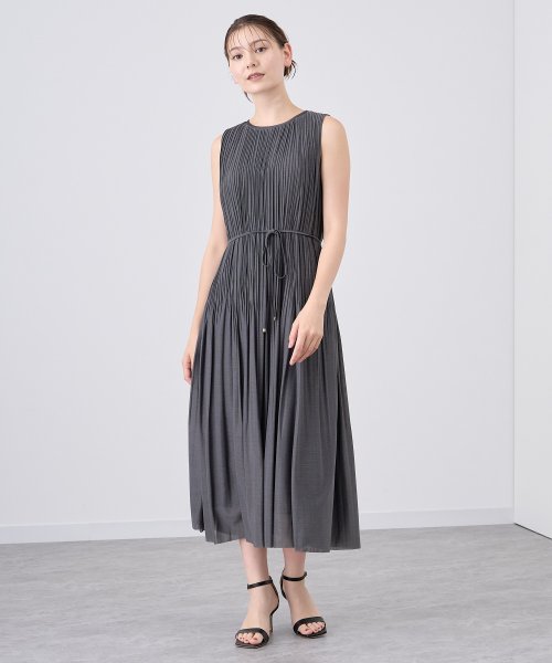 ソフトジャージープリーツ ワンピース あり 着用サイズ