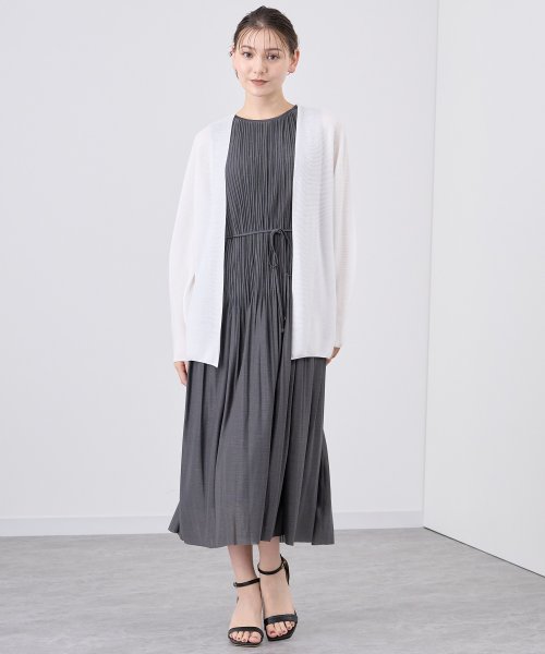 ソフトジャージープリーツ ワンピース あり 着用サイズ