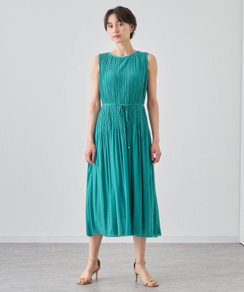 ソフトジャージープリーツ ワンピース あり 着用サイズ