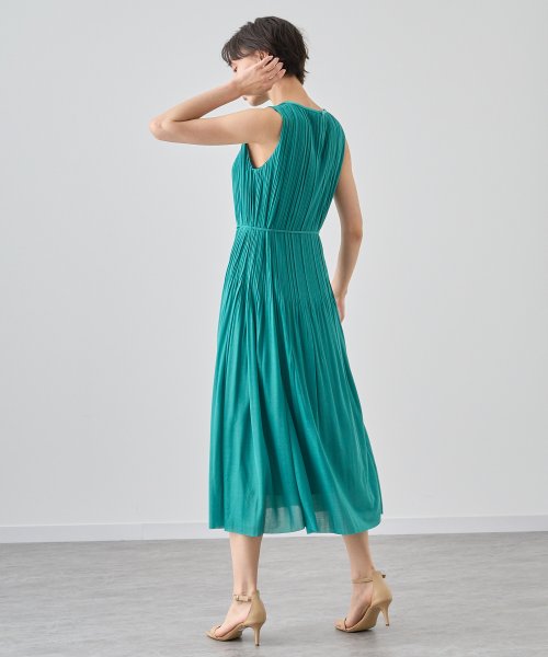 ソフトジャージープリーツ ワンピース あり 着用サイズ