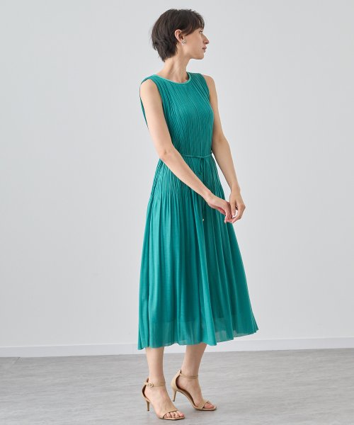 ソフトジャージープリーツ ワンピース あり 着用サイズ