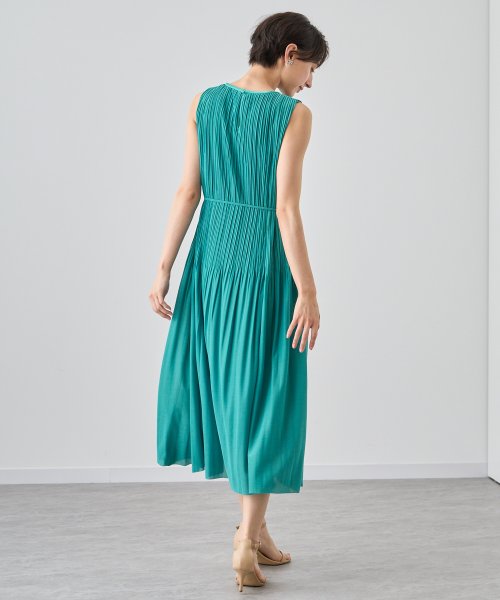 ソフトジャージープリーツ ワンピース あり 着用サイズ