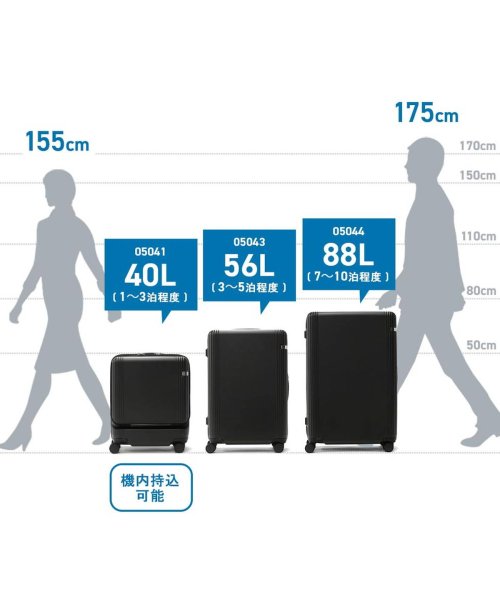 エーストーキョー キャリーケース ace.TOKYO ファーニットZ Furnit－Z スーツケース 3～5泊 56L Mサイズ TSロック 05043 