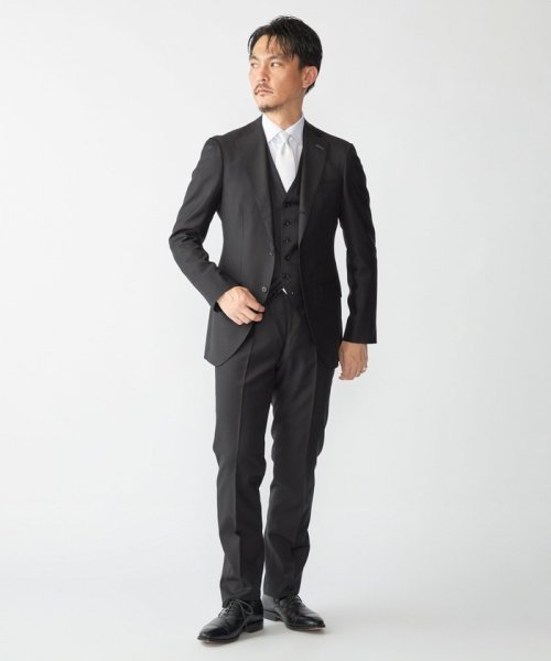 SHIPS: LORO PIANA FABRIC オーストラリス 無地 ベスト 