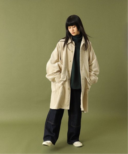 JOURNAL STANDARD(ジャーナルスタンダード)/【FOLL / フォル】wardrobe cocoon corduroy half coat/img01