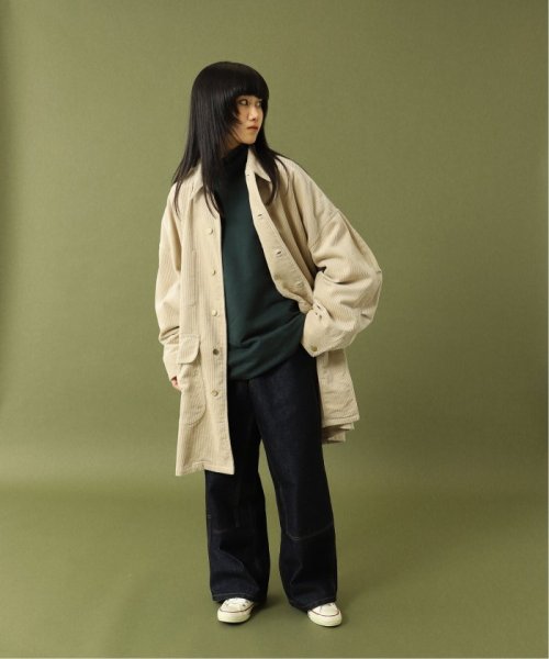 JOURNAL STANDARD(ジャーナルスタンダード)/【FOLL / フォル】wardrobe cocoon corduroy half coat/img02