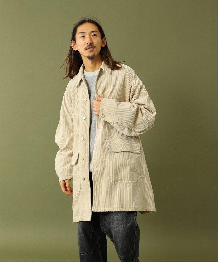 FOLL / フォル】wardrobe cocoon corduroy half coat(505413508