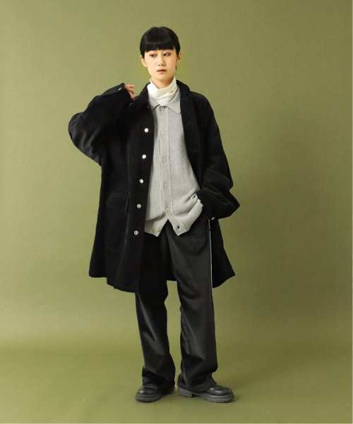 JOURNAL STANDARD(ジャーナルスタンダード)/【FOLL / フォル】wardrobe cocoon corduroy half coat/img08
