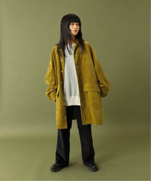 JOURNAL STANDARD(ジャーナルスタンダード)/【FOLL / フォル】wardrobe cocoon corduroy half coat/img12