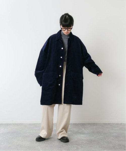 JOURNAL STANDARD(ジャーナルスタンダード)/【FOLL / フォル】wardrobe cocoon corduroy half coat/img34