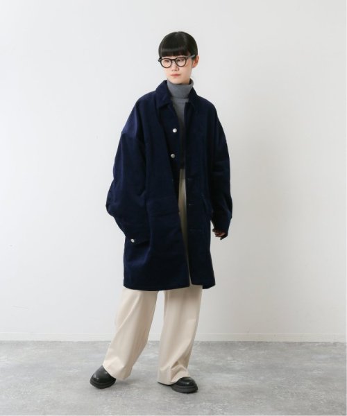 JOURNAL STANDARD(ジャーナルスタンダード)/【FOLL / フォル】wardrobe cocoon corduroy half coat/img35