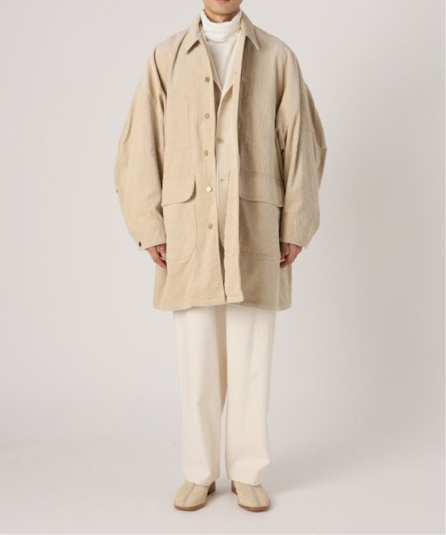 JOURNAL STANDARD(ジャーナルスタンダード)/【FOLL / フォル】wardrobe cocoon corduroy half coat/img36
