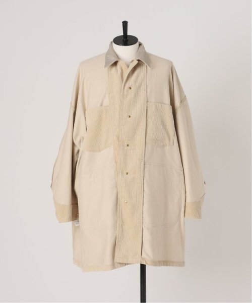 JOURNAL STANDARD(ジャーナルスタンダード)/【FOLL / フォル】wardrobe cocoon corduroy half coat/img50