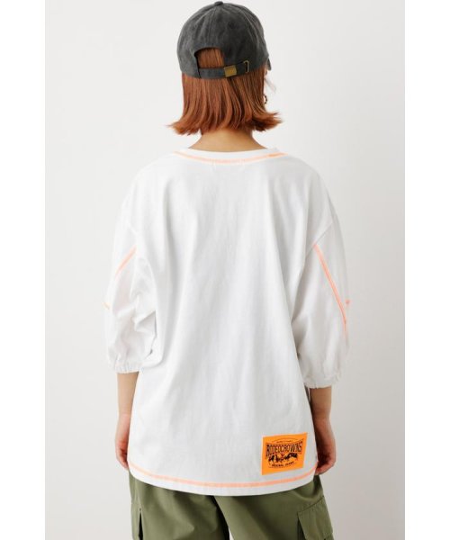 RODEO CROWNS WIDE BOWL(ロデオクラウンズワイドボウル)/（WEB限定）ネオンステッチTEE/img04