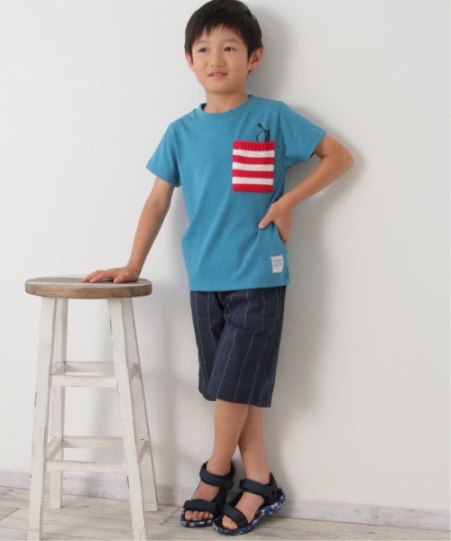 ikka kids(イッカ　キッズ)/【キッズ】ニットボーダーポケTシャツ（100〜160cm）/img11