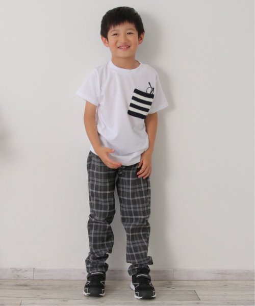 ikka kids(イッカ　キッズ)/【キッズ】ニットボーダーポケTシャツ（100〜160cm）/img15