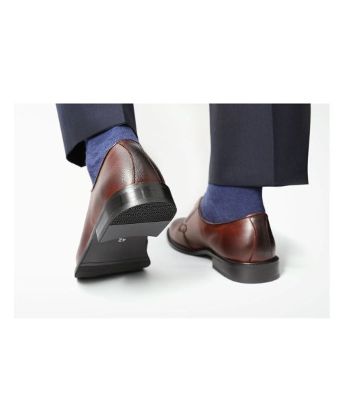 GUIONNET(GUIONNET)/【ビジネスシューズ】6種類から選べる 日本製 ビジネス メンズ ストレートチップ ウイングチップ スクエアトゥ 革靴 3E 脚長 紳士靴 レザー 靴 メンズ ギ/img14