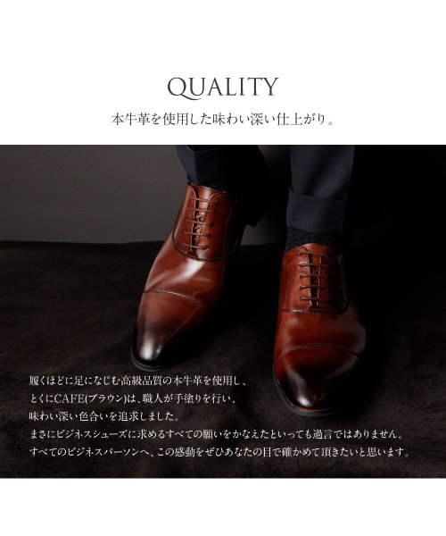 GUIONNET(GUIONNET)/【ビジネスシューズ】 メンズ 革靴 日本製 極上 本革 牛革 職人 おしゃれ 最高峰 メンズビジネスシューズ 高級感 スウェード 大きいサイズ ストレートチップ/img02