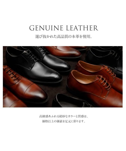 GUIONNET(GUIONNET)/GUIONNET ビジネスシューズ メンズ 革靴 日本製 本革 牛革 メンズビジネスシューズ モカシン スウェード 大きいサイズ ロングノーズ 紳士靴 レザー /img04
