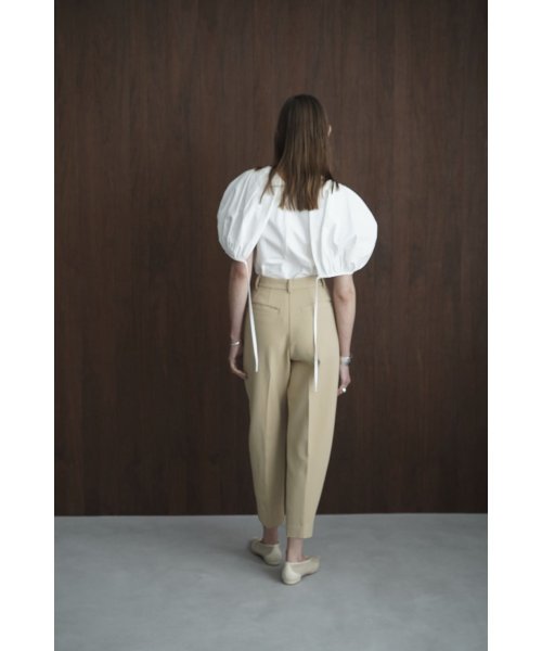 CLANE(クラネ)/ROUNDED LINE TUCK PANTS/img14