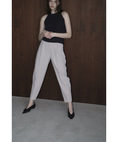 CLANE(クラネ)/ROUNDED LINE TUCK PANTS/img23