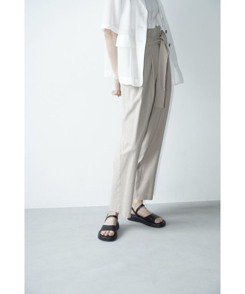 CLANE(クラネ)/BELT TUCK TAPERED PANTS/img18